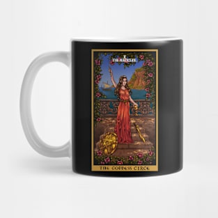 The Goddess Circe The Magician Tarot Card Mug